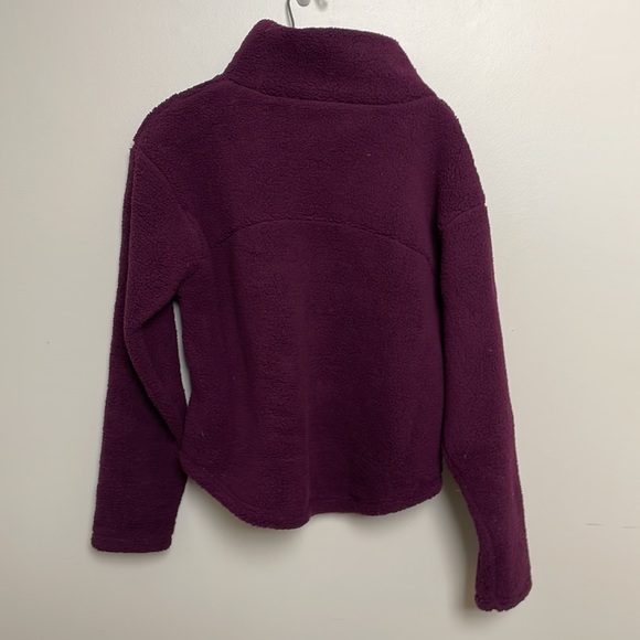 Serra Ladies Sherpa Fleece Pullover Cozy 2 side pockets Size L (12-14) Aldi - Picture 2 of 6